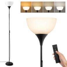 INMOZATA Floor lamp, Remote Control Standing Lamps