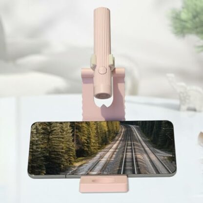 Jiimhte Light Stand | Portable Cell Phone Holder Light Stand - Nail Manicure Tools, Smartphone Stand, Handheld UV Light Holder for Home Salon Nail Arts 4 Jiimhte Light Stand | Portable Cell Phone Holder Light Stand - Nail Manicure Tools, Smartphone Stand, Handheld UV Light Holder for Home Salon Nail Arts - Image 4