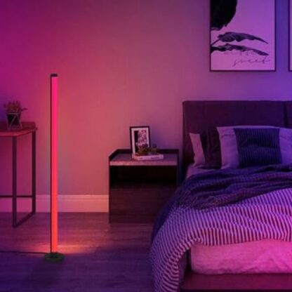 Joyzan RGB Corner Floor Lamp,47.2In Color Changing Mood Light LED Lamp with APP Bluetooth Remote Control Music Sync Timer Setting 1000 Lighting Module 69 Beads for Bedroom Living Room 3 Joyzan RGB Corner Floor Lamp,47.2In Color Changing Mood Light LED Lamp with APP Bluetooth Remote Control Music Sync Timer Setting 1000 Lighting Module 69 Beads for Bedroom Living Room - Image 3