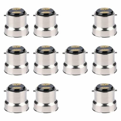 KESOTO 10 Pieces Bulb E27 to B22 Lamp Socket, Lamp Base Socket, Converter Lamp Holder - Image 2