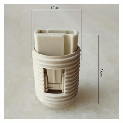 KSDFASS NIANWANG G9 Complete Set lamp Bases, G9 lamp with Plastic Shell, Ceramic G9 lamp Holder with m10 Plastic Bracket Lighting - Image 3