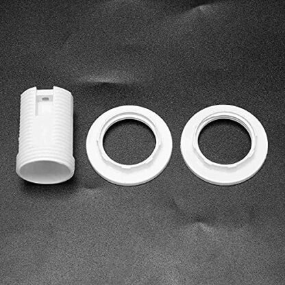 Laonco Plastic Shell Screw Type E14 Bulb Light Lamp Holder Socket AC 250V 2A - Image 4