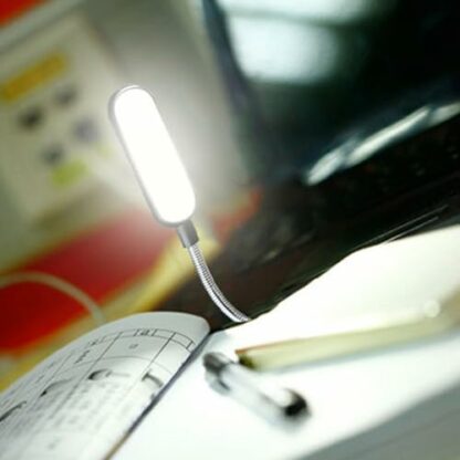 Laptop Clip On Light - Book Light Clip On Book Reading Light | Reading Lamp | Reading Lights for Books in Bed | Book Lamp | USB Laptop Night Light | Laptop Light | Warm Color Lamp for Laptop - Image 4