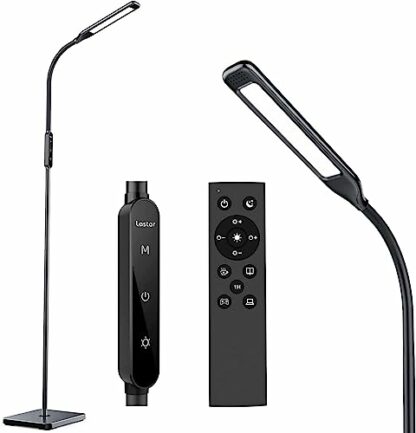 Lastar LED Floor Lamp with Remote Control and Touch Control - Image 2
