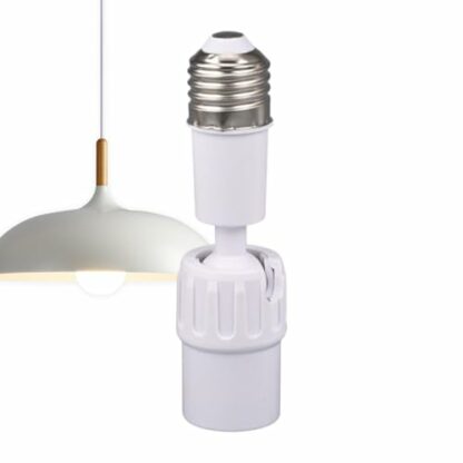 Light Socket Extender | Rotating Bulb Extender | E27 To E27 Adapter | Flexible Lamp Holder Adapter | Light Bulb Socket Extension Flexible And Adjustable Design For Lightbulb - Image 3
