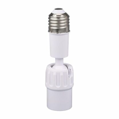 Light Socket Extender | Rotating Bulb Extender | E27 To E27 Adapter | Flexible Lamp Holder Adapter | Light Bulb Socket Extension Flexible And Adjustable Design For Lightbulb - Image 2