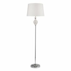 Lighting Supermarket Hannah Chrome & Crystal Table Lamps & Floor Lamps