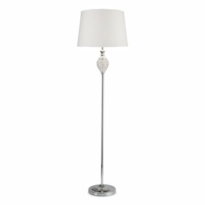 Lighting Supermarket Hannah Chrome & Crystal Table Lamps & Floor Lamps - Image 2