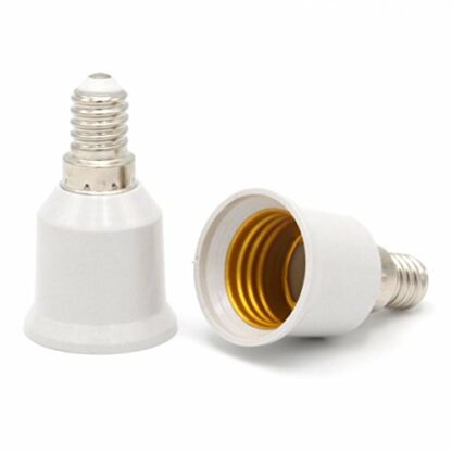 Luminosa E14 to E27 Lamp Socket Adapter Converter Holder for LED Halogen Edison Energy Saving Smart Bulb (Pack of 2) / Convert Small Screw to Large Screw Convertor Adaptor/CE - Image 4