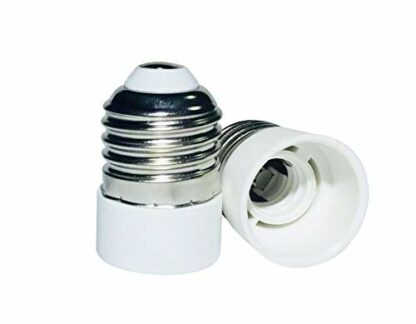 Luminosa E27 to E14 Lamp Socket Adapter Converter holder for LED Halogen Edison Energy Saving Smart Bulb (Pack of 2) / Convert Large Screw to Small Screw Socket Lamp Convertor Adaptor/CE certified - Image 4