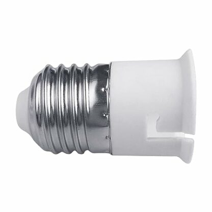 MARCBUSE E27 To B22 Light Socket Adapter Bulb Holder Lamp Base Converter Conversion Socket For LED/CFL And Incandescent Bulbs - Image 4