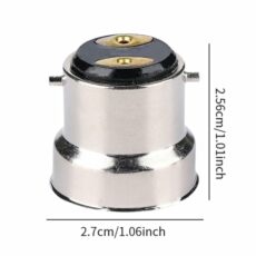 KESOTO 10 Pieces Bulb E27 to B22 Lamp Socket, Lamp Base Socket, Converter Lamp Holder