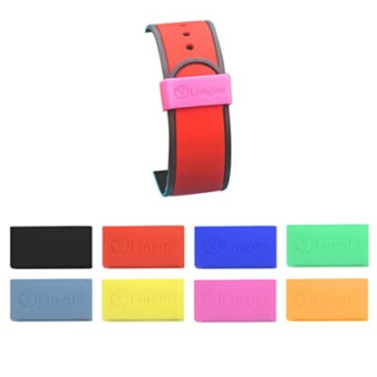 Magic Band Protectors | Multi-Color Smart Watch Security Bands | Made for Fitbit Charge, Charge HR, Garmin Vivofit, Disney Magic Band 2.0 & More (11 Pack) 2 Magic Band Protectors | Multi-Color Smart Watch Security Bands | Made for Fitbit Charge, Charge HR, Garmin Vivofit, Disney Magic Band 2.0 & More (11 Pack) - Image 2
