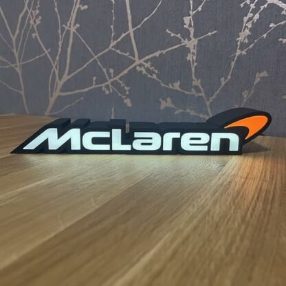 McLaren Lightbox Home Workplace Decoration Formula 1 Cars Motorsport Desk Light Mood Light Wall - Image 4
