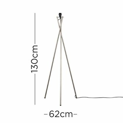 MiniSun Modern Metal Tripod Floor Lamp Base - Image 3