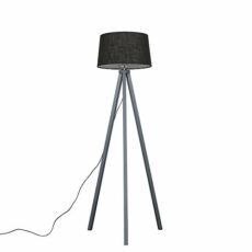 MiniSun Modern Wood Tripod Floor Lamp with Shade