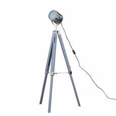 Modern Industrial Photography/Film Studio Style Adjustable Spotlight Tripod Floor Lamp