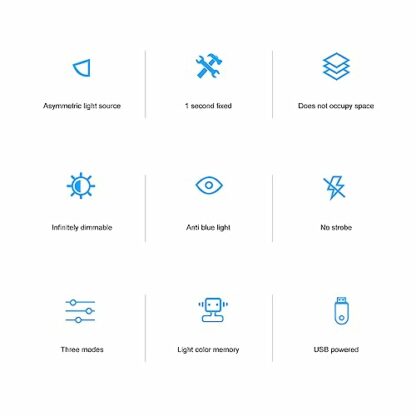 Monitor Light Bar 3 Switchable Light Modes Stepless Dimmable Touch Control Computer Screen Light Bar for Office Home - Image 3