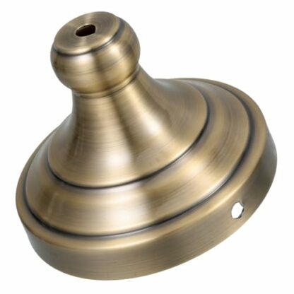 NULYLU Lamp Base Table Lamp Desk Light Craft Display Base Lamp Holder Base Round Light Stand Round Display Pedestal Table Base Craft Light Base Lamp Pedestal Lamp Stand Base Golden Iron - Image 2