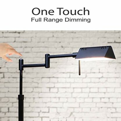 O’Bright Dimmable LED Pharmacy Floor Lamp, 12W LED, Full Range Dimming, 360 degree Swing Arms, Adjustable Heights, Standing Lamp for Reading, Sewing, and Craft, ETL Listed - Image 4