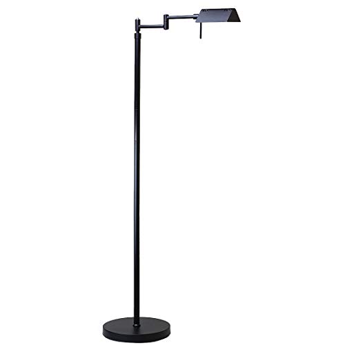 O’Bright Dimmable LED Pharmacy Floor Lamp, 12W LED, Full Range Dimming, 360 degree Swing Arms, Adjustable Heights, Standing Lamp for Reading, Sewing, and Craft, ETL Listed