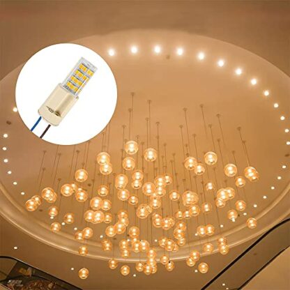 OMIGA Lamp Socket Ceramic Base with Lamp Holder Teflon Wire Socket Halogen Lamps Holders for LED Halogen Light Bulbs at Home - Image 4