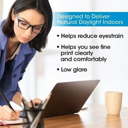 OttLite Creative Curves LED Desk Lamp | Table Lamp, Task Lamp | Great for Home, Office, Dorm, Sewing Table - Image 4