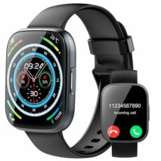 Puqo Smart Watch for Men Women Answer/Make Calls, 1.95" Fitness Watch with Hear Rate/Sleep Monitor, Fitness Tracker 110+ Sports Activity Trackers IP68 Waterproof Smartwatch for iOS Android