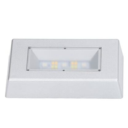 Respicefinem Bright Light Rectangular 12. 0×12. 0×3. Display Base Multi Mode Lighting Silver Rectangular Light Display Base with USB Cable for Jewelry Silver Multi Mode Lighting - Image 4