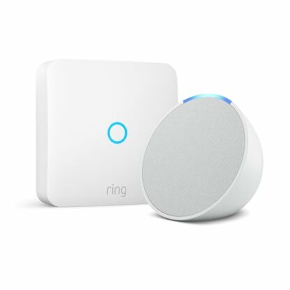 Ring Intercom by Amazon + Echo Pop| Intercom upgrade, Remote Unlock, Works with Alexa, Two-Way Talk 2 Ring Intercom by Amazon + Echo Pop| Intercom upgrade, Remote Unlock, Works with Alexa, Two-Way Talk - Image 2