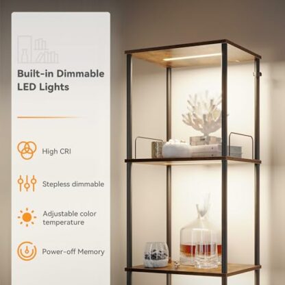 SUNMORY Display Shelf with Dimmable Lights - Image 4