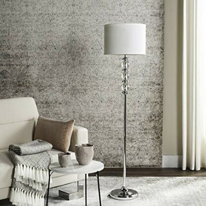 Safavieh Lighting Collection Riga Clear 60.25-inch Floor Lamp - Image 4