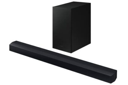 Samsung C430 2.1ch 270W Soundbar Speaker (2023) - Bluetooth Soundbar with 4 Speakers, Bass Boost 6.5" Subwoofer, 3D Wireless Surround Sound, Smart Game Mode, Adaptive Audio & Wall Mount Kit Included - Image 2