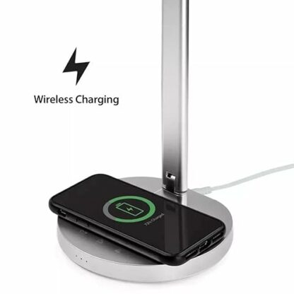 Smart LED Desk Lamp - Dimmable Eye Caring Table Lamp with Touch Control, Wireless Charging - Bedside Reading Lamp with 3 Lighting Modes - Adjustable Desk Light for Home Office Bedroom - Image 2