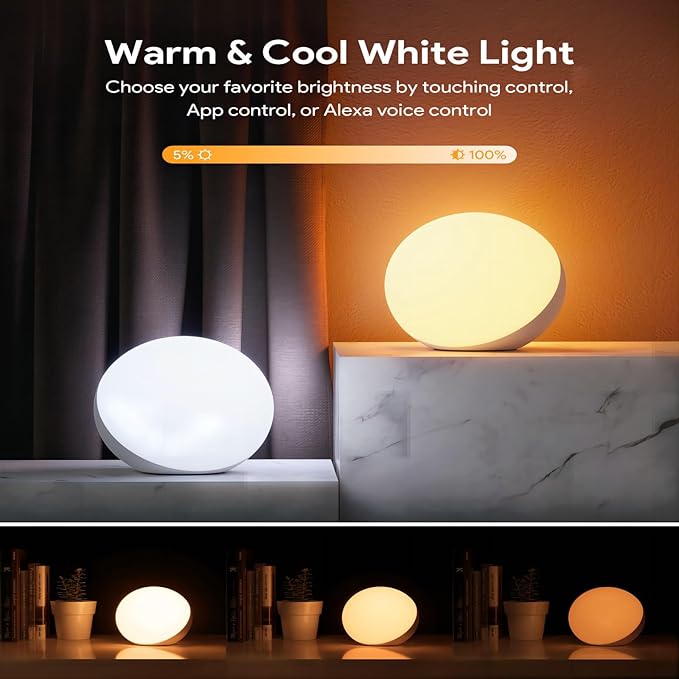 Smart Table Lamp, Dimmable Desk Lamp with App/Voice Smart Table Lamp, Dimmable Desk Lamp with App/Voice