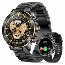Smart Watch for Men (Answer/Make Call),1.43''AMOLED Screen with 24 Hours Healthy Monitor