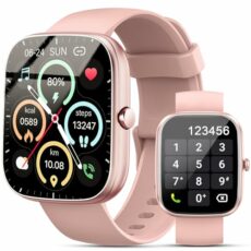 Smart Watch for Men Women, 1.91" Smart Watches Answer/Make Calls, Fitness Watch with Heart Rate/Sleep Monitor, 100+ Sport Activity Tracker Step Counter, IP68 Waterproof Fitness Tracker for Android iOS