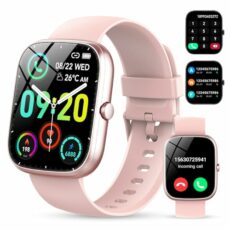 Smart Watch for Men Women Answer/Make Calls, 1.91" Touch Screen Smartwatch, Fitness Watch with Step Counter, Heart Rate Sleep Monitor, 100+Sports Modes, IP68 Waterproof Smart Watches for Android iOS