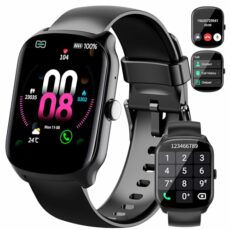 Smart Watch for Men Women Answer/Make Calls, 1.95" Curved Screen Smartwatch with Heart Rate Sleep Monitor, Fitness Watch