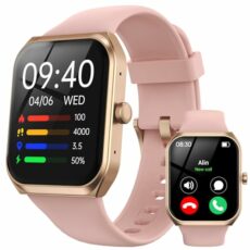 Smart Watches for Women, 1.32'' Touch Display Fitness Tracker Watch with Female Health Tracking/Spo2/Heart Rate/Sleep Monitor/IP68 Waterproof Outdoor Sports Step Counter Watches for Android iPhone