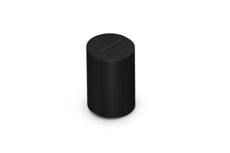 Sonos Era 100 - An icon, remastered. Next-gen acoustics. New look. Now with Bluetooth®. Introducing Era 100. Hear what you've been missing. (Black)