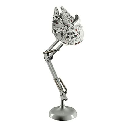 Star Wars Millennium Falcon Posable Desk Lamp - Officially Licensed Disney Star Wars Merchandise - Star Wars Light Decor and Gifts for Men | Paladone, Silver - Image 2