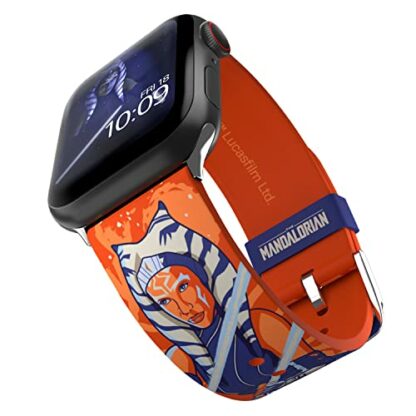 Star Wars: The Mandalorian – Ahsoka Tano Smartwatch Strap – Officially Licensed, Compatible with Every Size & Series of Apple Watch (watch not included) 2 Star Wars: The Mandalorian – Ahsoka Tano Smartwatch Strap – Officially Licensed, Compatible with Every Size & Series of Apple Watch (watch not included) - Image 2