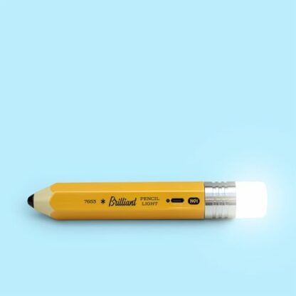 Suck UK Pencil Light | Table Lamp & Rechargeable Lamp | Desk Accessories & Desk Lamps Office | Cordless Lamp & Bedside Table Lamp | Table Lamps for Bedroom & Office Desk Accessories | Yellow 4 Suck UK Pencil Light | Table Lamp & Rechargeable Lamp | Desk Accessories & Desk Lamps Office | Cordless Lamp & Bedside Table Lamp | Table Lamps for Bedroom & Office Desk Accessories | Yellow - Image 4