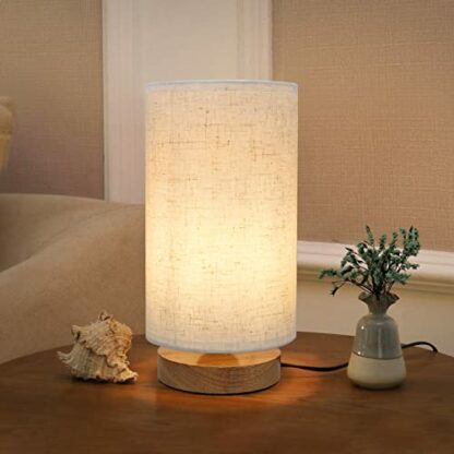 TAIKOUL 2-Piece Touch Bedside Lamp, Dimmable E14 LED Desk Lamp with 3 Colour Temperatures - Image 2