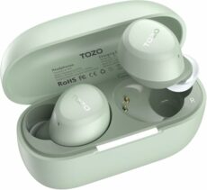 TOZO A1 Wireless Earbuds, Bluetooth 5.3 Earphones, Support APP EQ Setting, 30H Long Playtime, Ear Buds with HiFi Stereo Sound, Light-Weight Wireless Earphones, IPX5 Waterproof