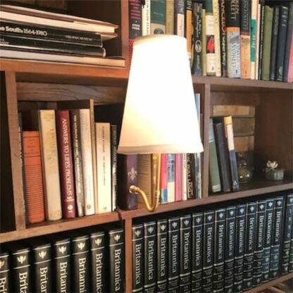 The Classic Literary Lamp - Vintage Book-Inspired Desk Lamp, Stylish Vintage Desk Lamp, Elegant Reading Light, Vintage Book Design for Home Office, Library, and Study - Image 4
