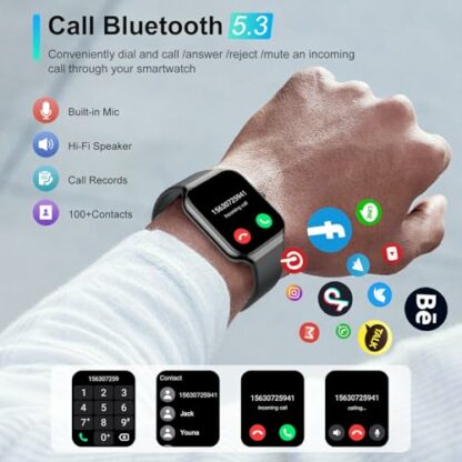 Togala Smart Watch for Men Women, Fitness Watch with Heart Rate Monitor - Image 3