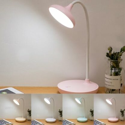 Touch Control Desk Lamp, Flexible LED Reading Light with Adjustable Brightness 3 Touch Control Desk Lamp, Flexible LED Reading Light with Adjustable Brightness - Image 3