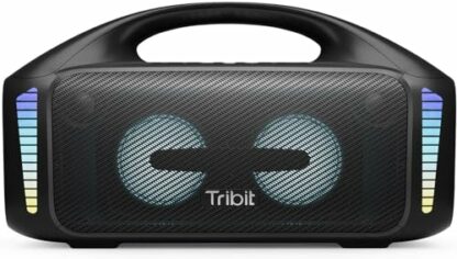 Tribit Bluetooth Speaker StormBox Blast,Portable Speaker 90W Loud Stereo Sound with XBass LED Light Show Bluetooth 5.3,IPX7 Waterproof Speaker, PowerBank,TWS,Custom EQ,30H Playtime for Outdoor Party - Image 2